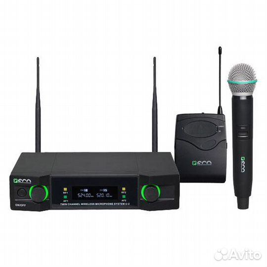 Радиосистема ECO by volta U-2X (614.15/710.20)