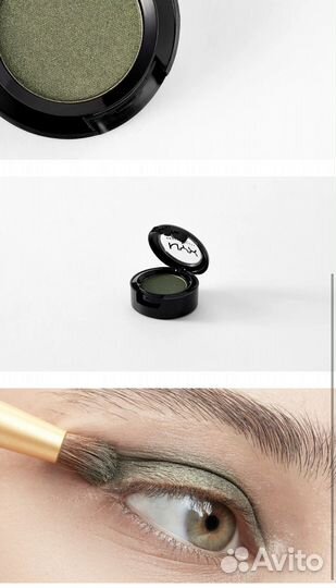 Nyx набор новрй косметики пудры, тени, хайлайтеры