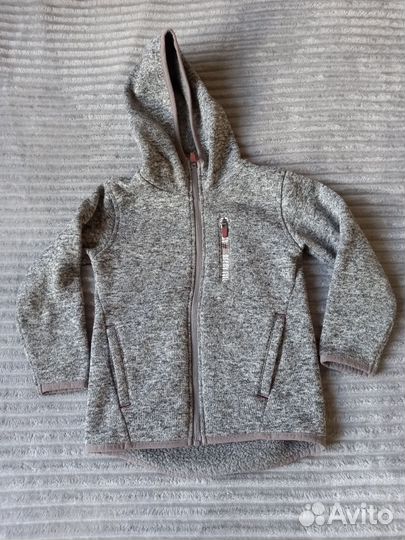 Кофта толстовка флисовая детская на 5 лет