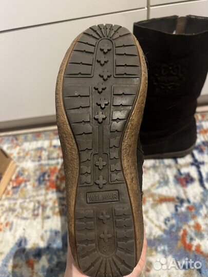 Сапоги женские 36-36.5р
