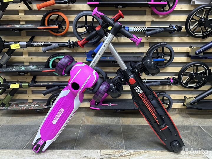 Самокат детский трехколесный TechTeam Surf Boy