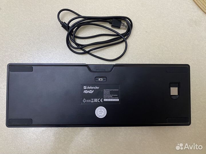 Клавиатура беспроводная Defender Irden GK-215 RU