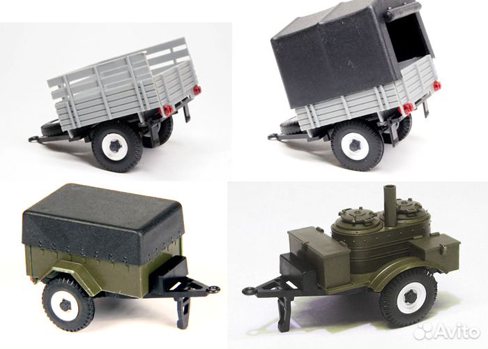 Прицепы Саратов 1/43