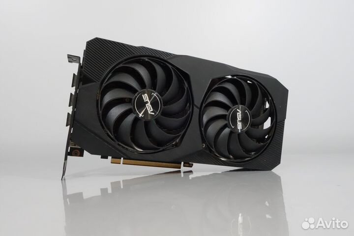 Видеокарта asus radeon RX 5500 XT dual EVO TOP 8Гб