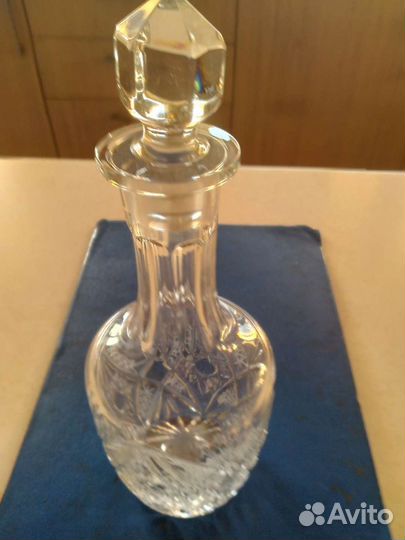 Графин, салатник хрустальные