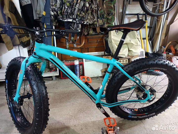 Велосипед горный Cannondale Fat caad 3