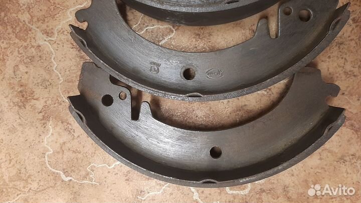 Колодки задние ваз