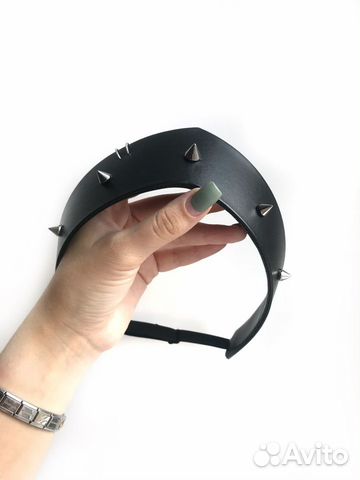 Ободок кокошник с шипами