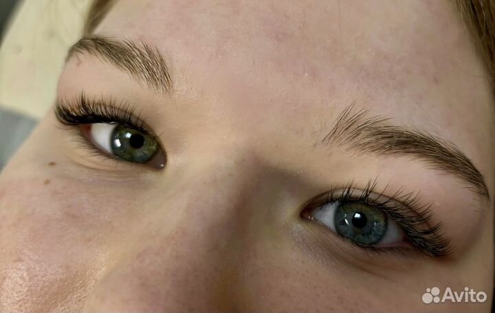 Наращивание ресниц (классика)