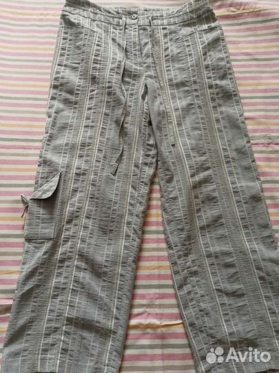 Брюки летние капри 46 размер