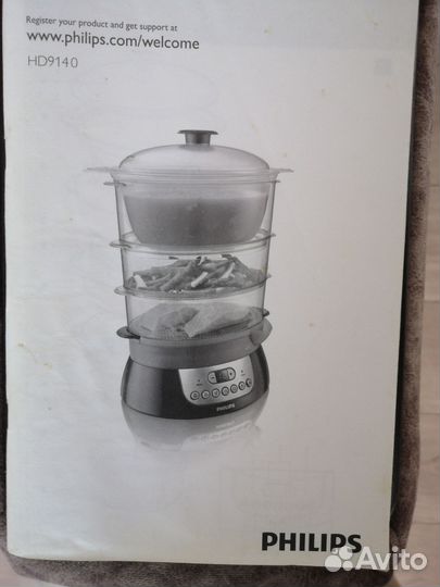 Пароварка Philips HD9140
