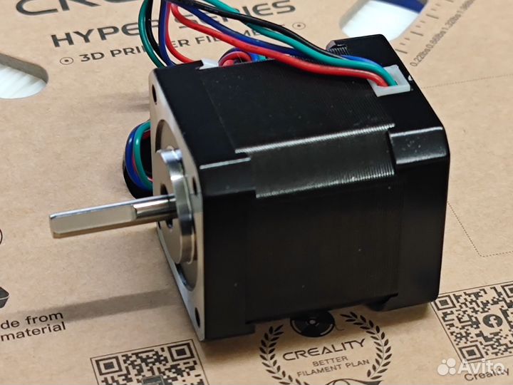 Шаговый двигатель Stepperonline nema 17HS19-2004S1