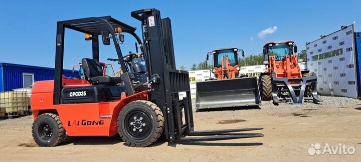 Вилочный погрузчик LaiGong CPCD35, 2023