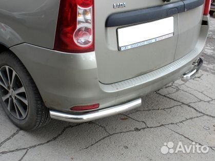 Защита заднего бампера LADA Largus 2012-наст.вр