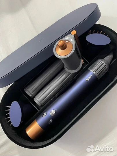Стайлер Dyson HS05 Long Prussian blue / Cooper