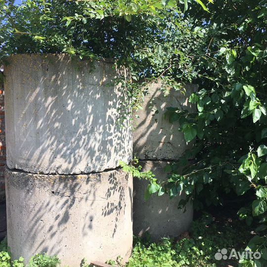 Клей для пеноблока, Бетонные кольца