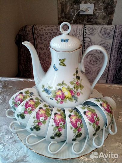 Сервиз гдр jlmenau 1777 на 12 персон