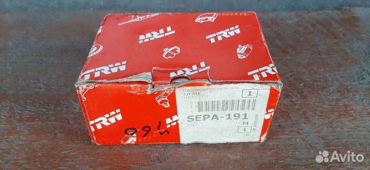 Рулевой наконечник TRW JTF 201 Polo sedan