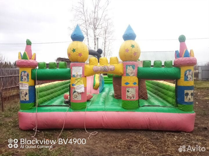 Надувной батут бу