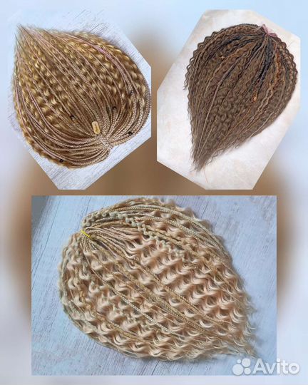 Микс-комплекты в наличии (дредокудри, дреды, косы)