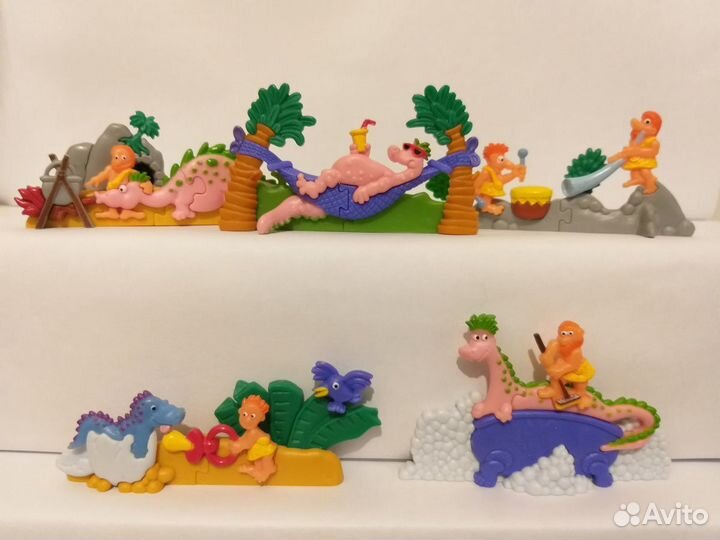 Киндер конструктор Динозавры