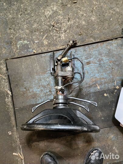 Рулевая колонка с рулем в сборе ваз классика