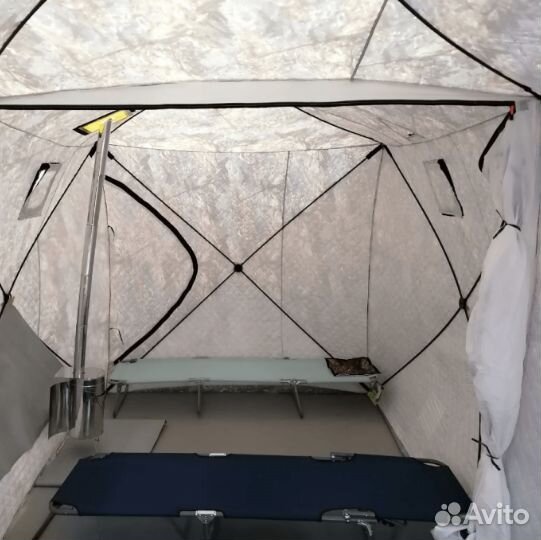 Зимняя Палатка Куб Трехслойная 440х220
