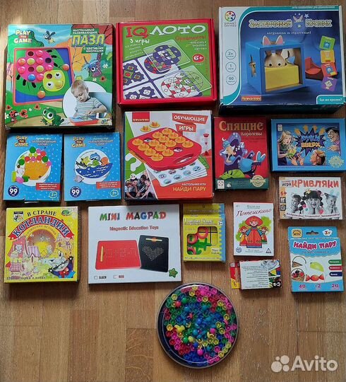 Детские настольные игры