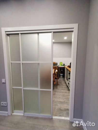 Раздвижная перегородка как межкомнатные двери купе