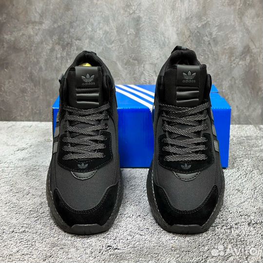 Мужские зимние кроссовки с мехом Adidas