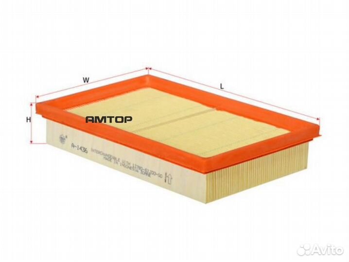 Sakura A1436 Фильтр воздушный Sakura A1436