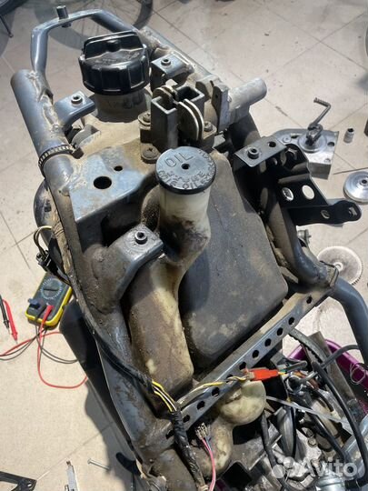 Запчасти скутер Suzuki Lets 2