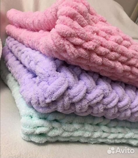 Плед детский плюшевый