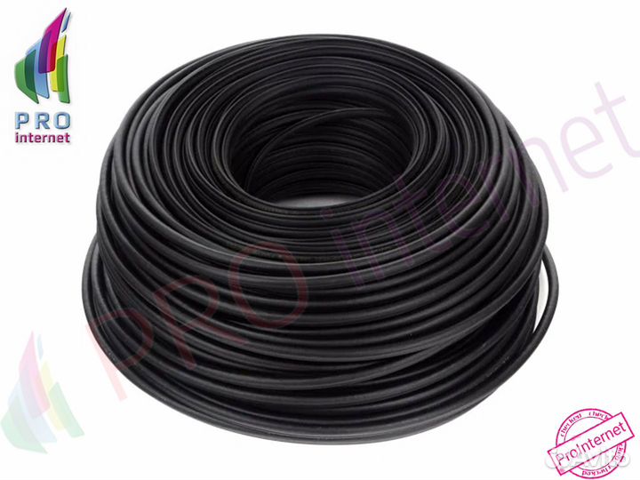 Кабель витая пара F/UTP 4*2*0,5 кат.5Е, наружный