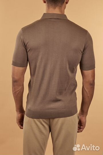 Поло Zilli с коротким рукавом премиум качества