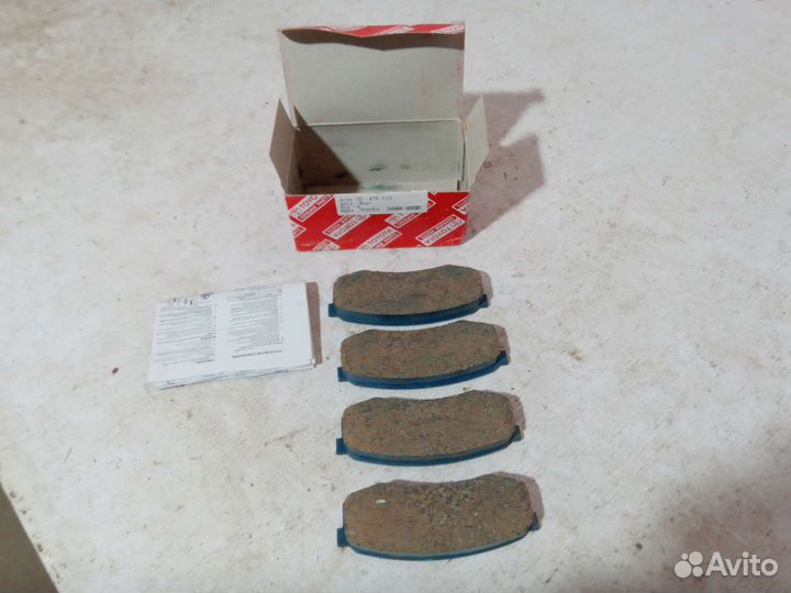 Колодки тормозные задние toyota land cruiser prado