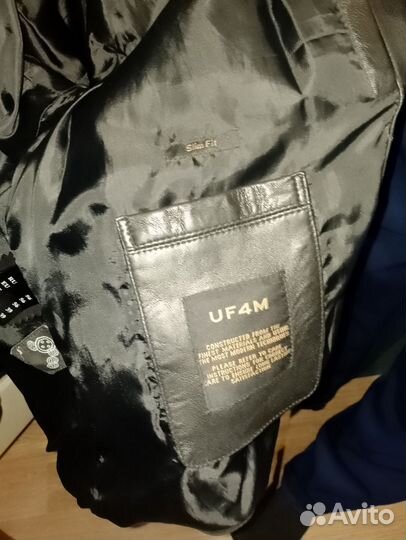 Кожаная куртка мужская 52 54 натуральная