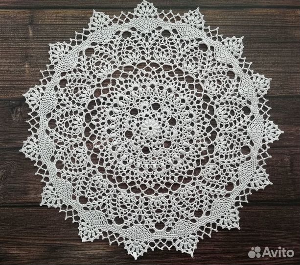 Салфетка вязаная