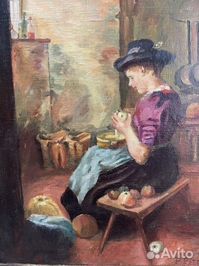 Картина маслом на холсте 