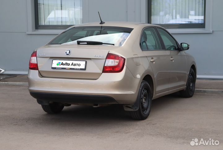 Skoda Rapid 1.6 МТ, 2019, 119 732 км