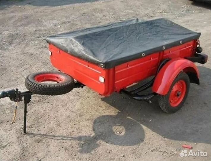 Прицеп для автомобиля,кран 