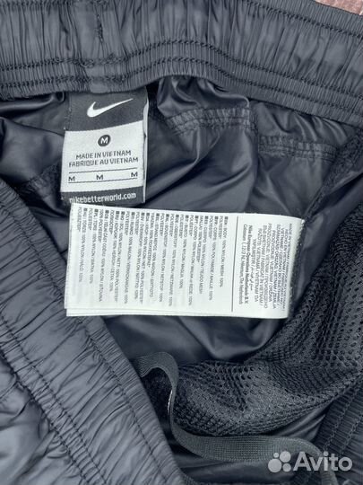 Нейлоновые штаны nike drill