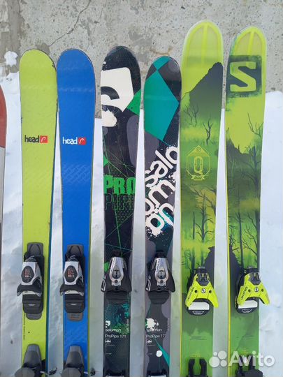 Горные лыжи твин тип 163 171