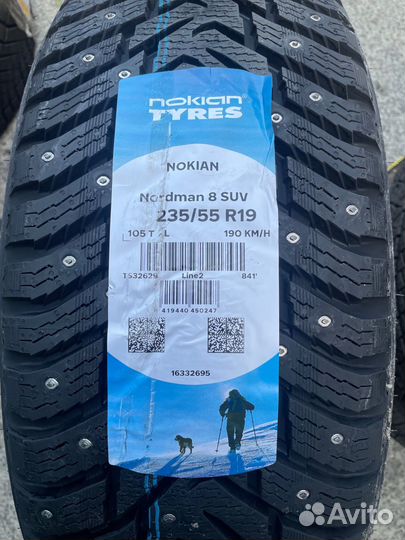 Nokian Tyres Nordman 8 SUV 235/55 R19 105T