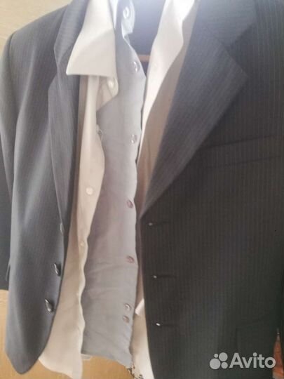 Костюм, пиджак, брюки, рубашки