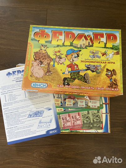 Настольная игра Фермер