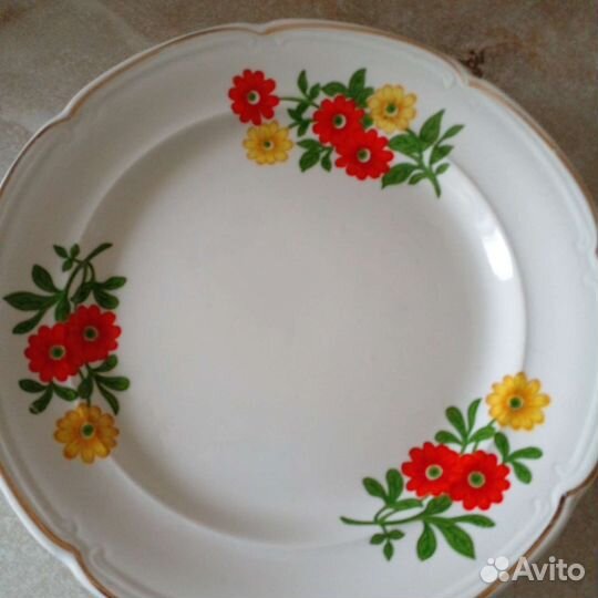 Тарелки зик конаково СССР