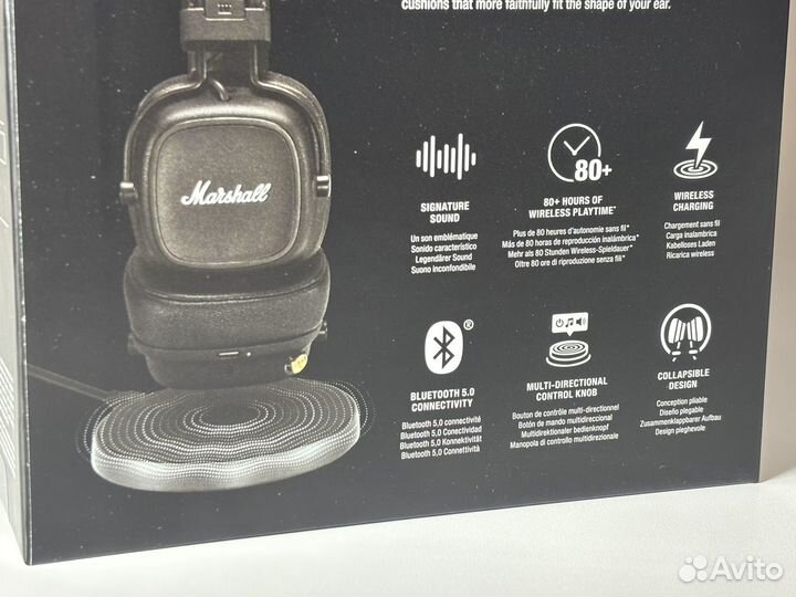 Наушники беспроводные Marshall major 4 оригинал