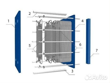 Пластина T5M для теплообменника Alfa Laval T5-M