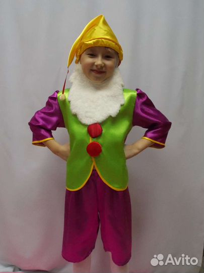 Новогодний костюм гнома
